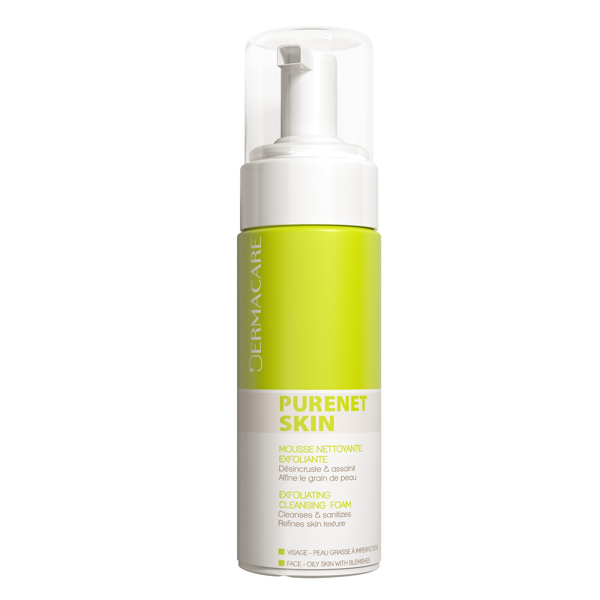 dermacare-purenet-skin-mousse-nettoyante-exfoliante-150-ml